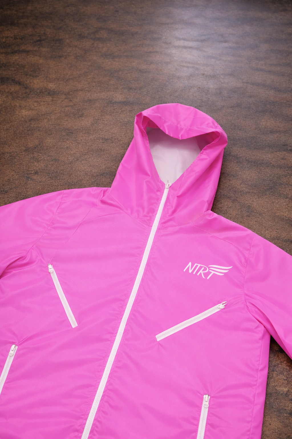 Pink windbraker