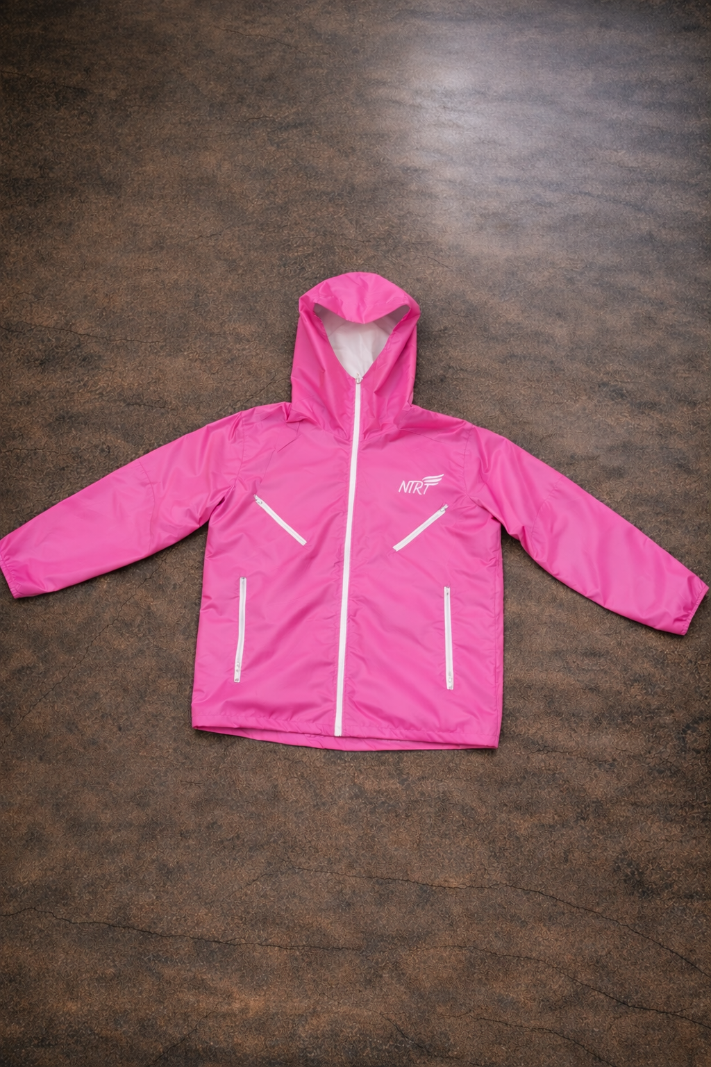Pink windbraker